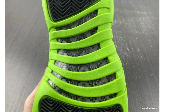 GREEN AJ12 BLACK Jordan 12 DOF FLIGHT 0419